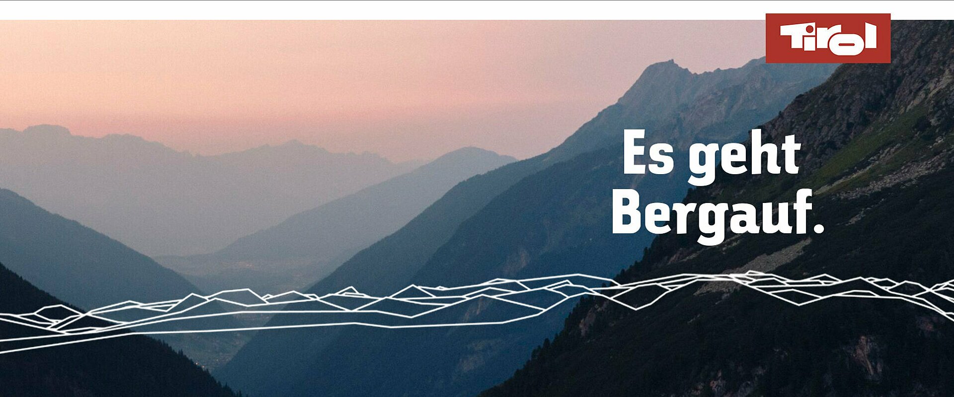 [Translate to English:] Saint Elmo's Tourismusmarketing: Tirol Sommerkampagne "Es geht Bergauf"